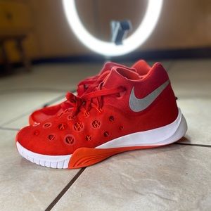 Nike Zoom Hyperquickness 2015 TB Basketball Shoes 749883-606 Unvrsty Red/Bright